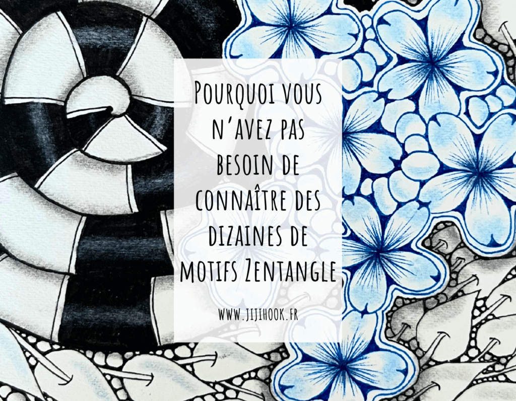 Les motifs zentangle