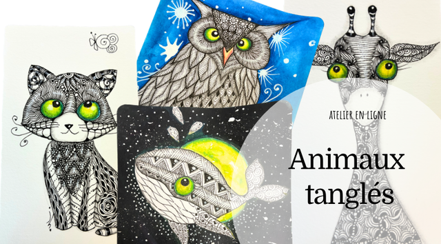 animaux tangles