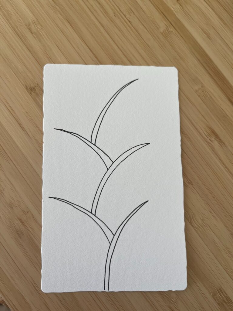 Photo du motif Foundabout avec plusieurs tiges répétées formant la structure principale, guide visuel proposé sur le blog Jijihook.