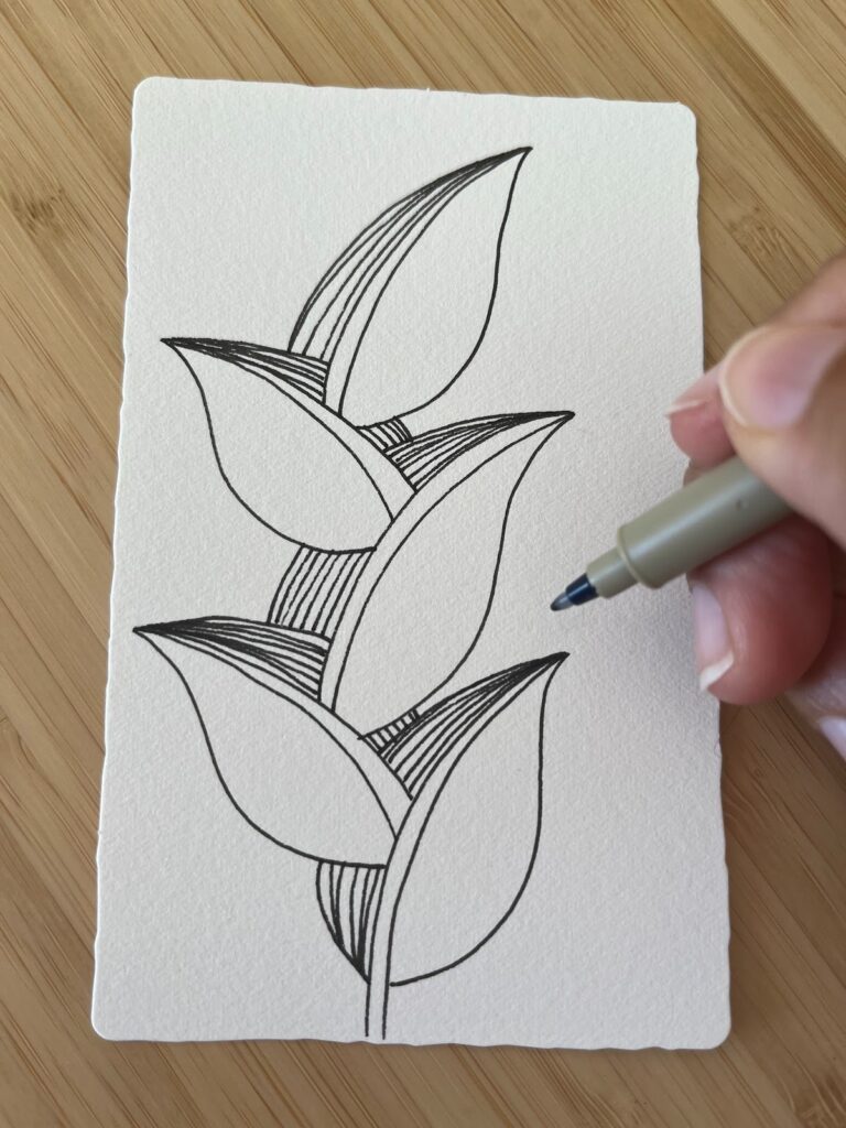 Illustration montrant les lignes et auras internes ajoutées dans le motif Foundabout, photo issue du guide visuel Jijihook.