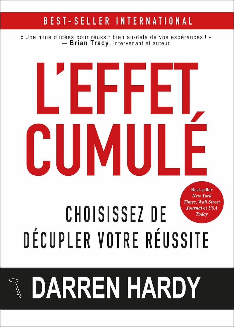 couverture du livre "L'effet cumulé", routine bien-être